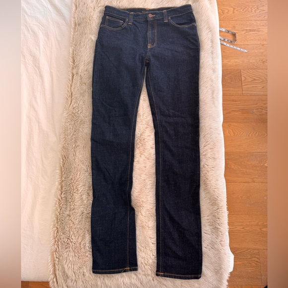 Nudie Jeans Slim Fit in Indigo - Picture 2 of 16